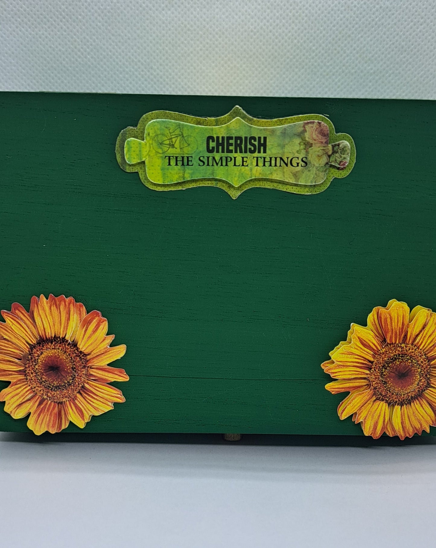 Sunflower Blossom Keepsake Box