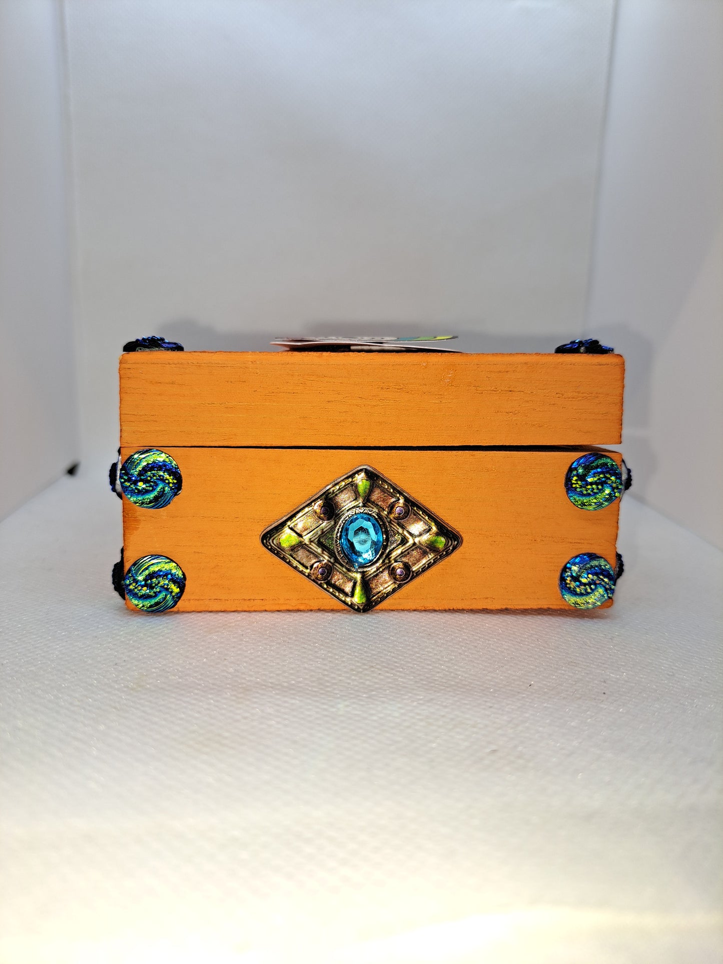 Personalized Sacred Wooden Owl Box 6x4x2