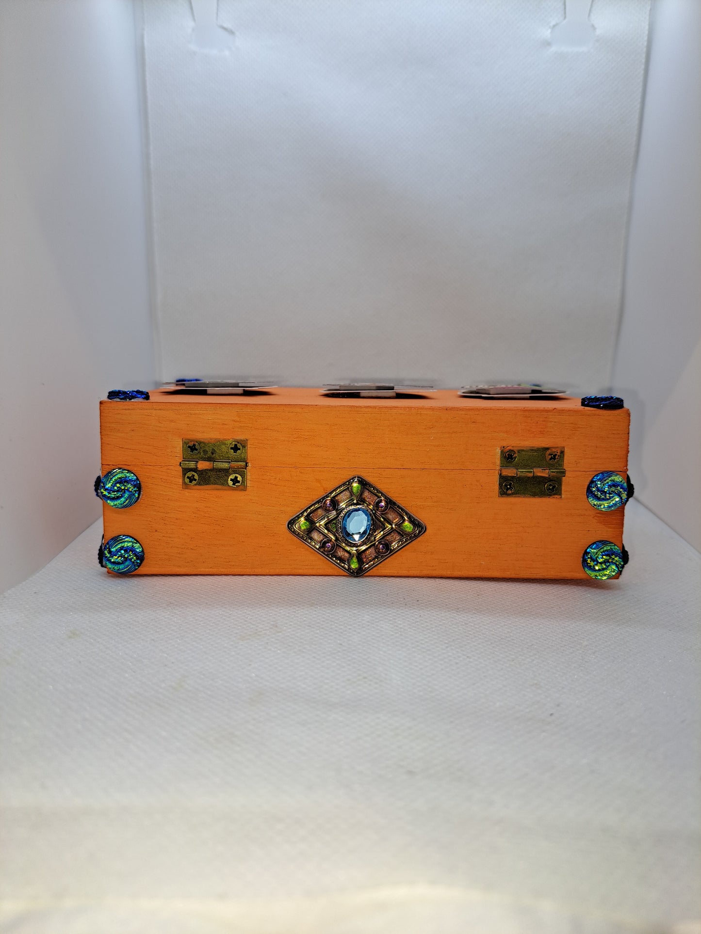 Personalized Sacred Wooden Owl Box 6x4x2